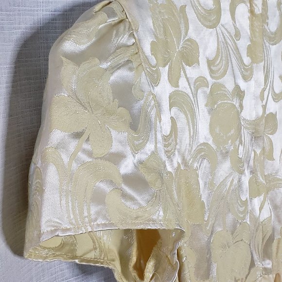 Jessica McClintock Pale Yellow Girls Dress Size 16 - Picture 6 of 12